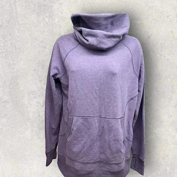 ll bean high turtle neck sweat shirt women's Size Medium, EUC - Picture 4 of 6